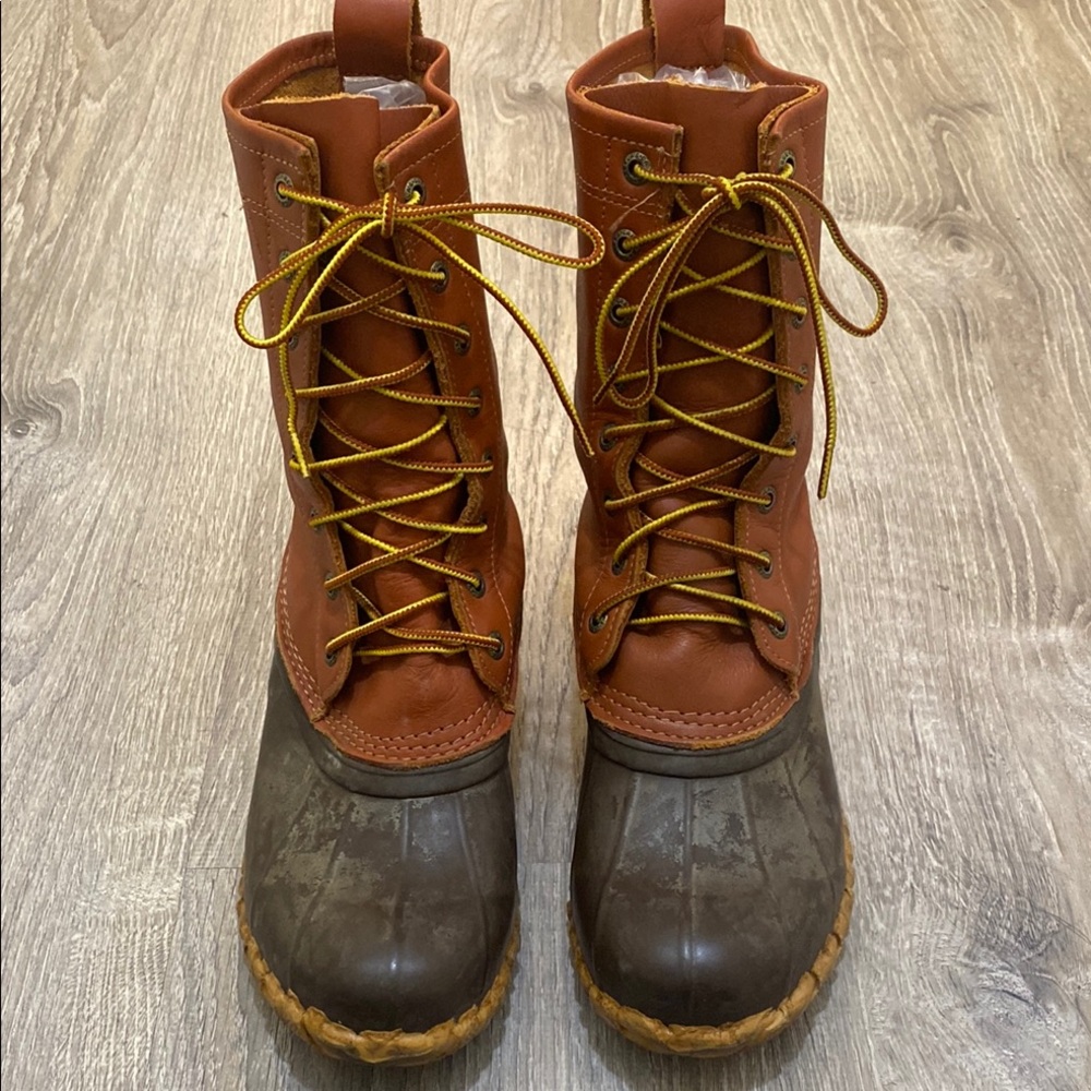 Brown and Tan Boots SZ. 9 women